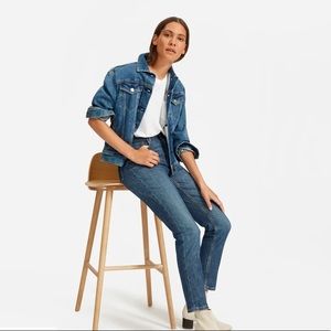 Everlane Cheeky Jeans Raw Hem 25 Crop